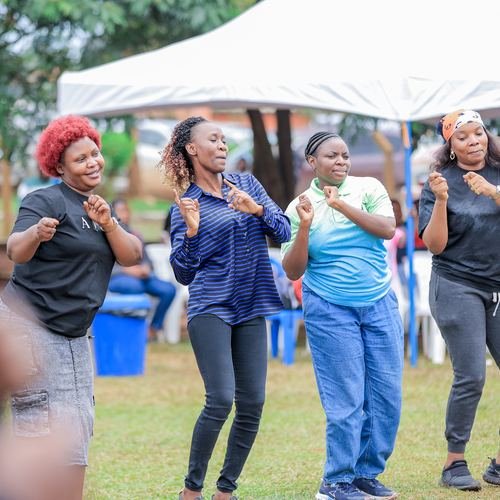 Community dance and movement session