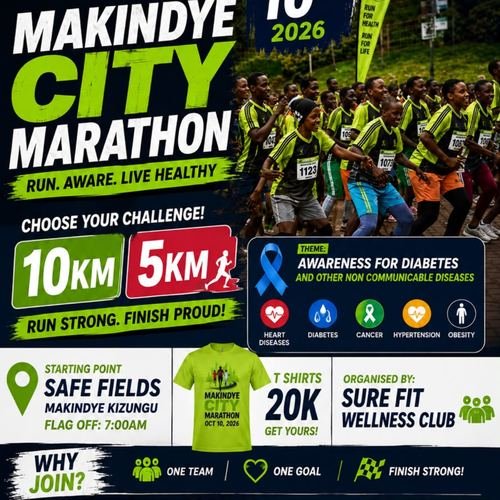 Makindye City Marathon 2026 — event details